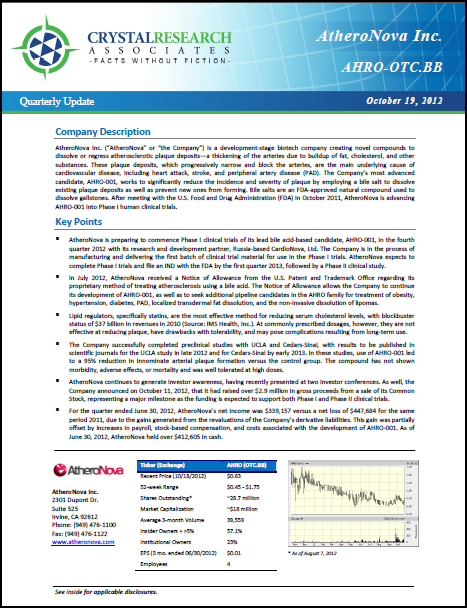 AtheroNova Quarterly Update resized 600