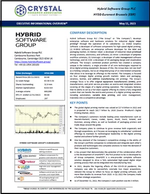 HYSG report